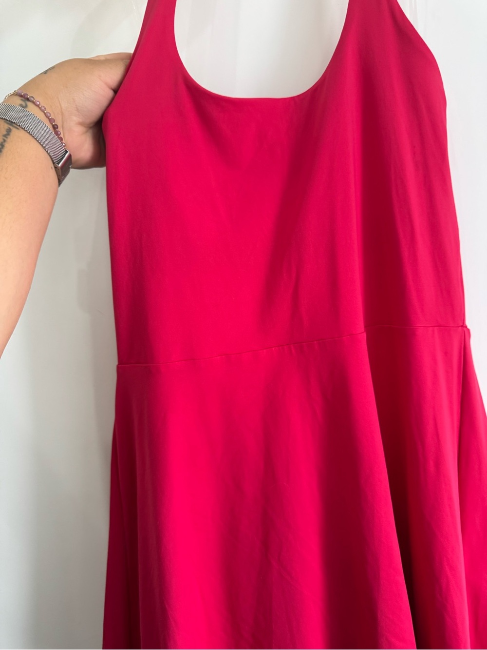 all in motion Hot Pink Halter Mini Dress - Picture 2 of 3